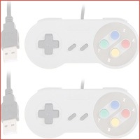 Set van 2 klassieke SNES Gamepads