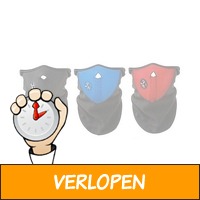 Mondmasker tegen de kou