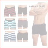 12-pack Antonio Rossi katoenen boxershor..