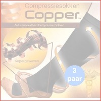 Copper compressiesokken