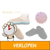 Relax gel slippers voor pijnloze voeten