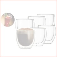 6 x Schott Zwiesel dubbelwandig glas