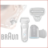 Braun series 7 wet & dry met clean &..