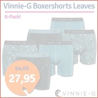 6-pack Vinnie-G Leaves boxershorts