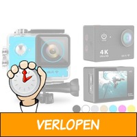 4 K Ultra HD Action camera met WiFi