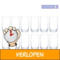 Set van 12 Luminarc longdrinkglazen