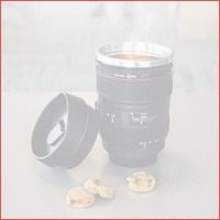 Camera lens mug