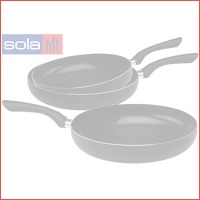 Sola Comfortline 3-delige koekenpannense..