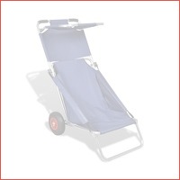 vidaXL strandtrolley met wielen