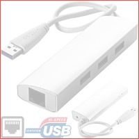 3 poorts USB netwerkhub