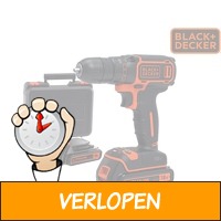 Black+Decker 18V schroefboormachine