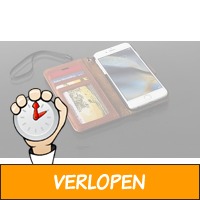 Lederen telefoonhoes