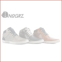 NoGRZ lederen herensneakers