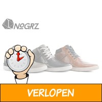 NoGRZ lederen herensneakers