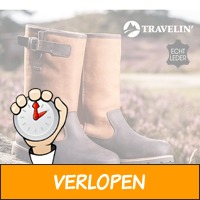 Waterdichte lederen Travelin outdoorlaarzen