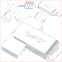 Telcast 64GB 2-in-1 USB Flash Drive