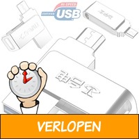 Telcast 64GB 2-in-1 USB Flash Drive