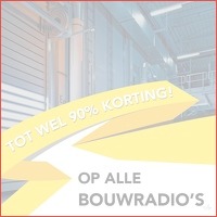 Mega Bouwradio Uitverkoop