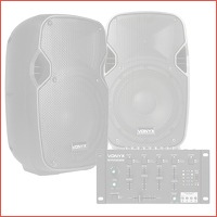 Vonyx DJ set 400W met Bluetooth mixer en..