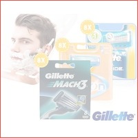 8-pack Gillette scheermesjes