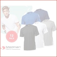 12-pack Stedman basic T-shirts