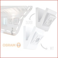 Osram aluminium LED wandlamp