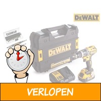 DEWALT koolborstelloze combiboor