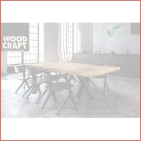45% korting - Woodcraft tafel
