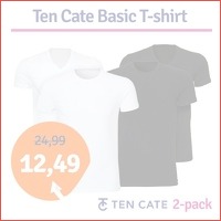 2 x Ten Cate Basic T-shirt