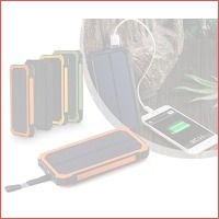 Extreem krachtige solar powerbank