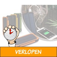 Extreem krachtige solar powerbank