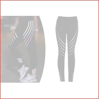 Sportlegging dames - Glow in the dark