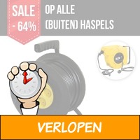 Mega haspel uitverkoop