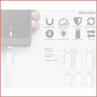 Zeuss magnetisch opladen duopack