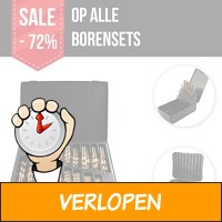 Mega borensets opruiming