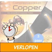 Copper compressiesokken