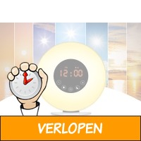 Wekker wake up light