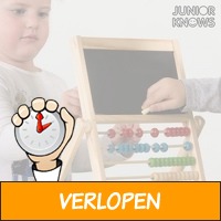 Kindertelraam met dubbel krijtbord