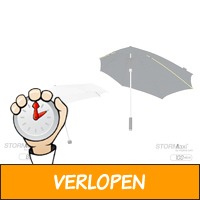 Aerodynamische stormparaplu