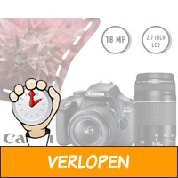 Canon EOS 4000D met 2 objectieven