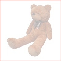 vidaXL zachte pluche teddybeer XXL