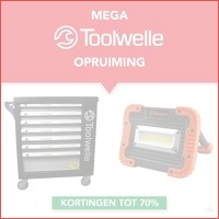 Mega Toolwelle artikelen opruiming