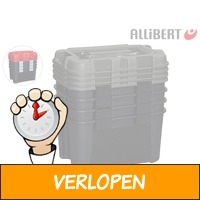 4 x Allibert Totem opbergbox