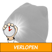 Beanie met verlichting