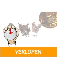 Set van 2 dierenlampen