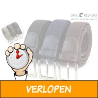 3 x Safekeepers elastische riem