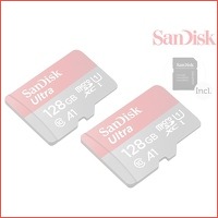 2 x SanDisk Ultra microSDXC 128 GB