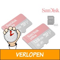 2 x SanDisk Ultra microSDXC 128 GB