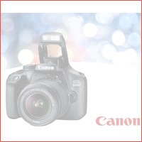 Canon EOS 4000D camera en lens