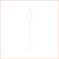 Apple Lightning naar 3,5 mm jack adapter